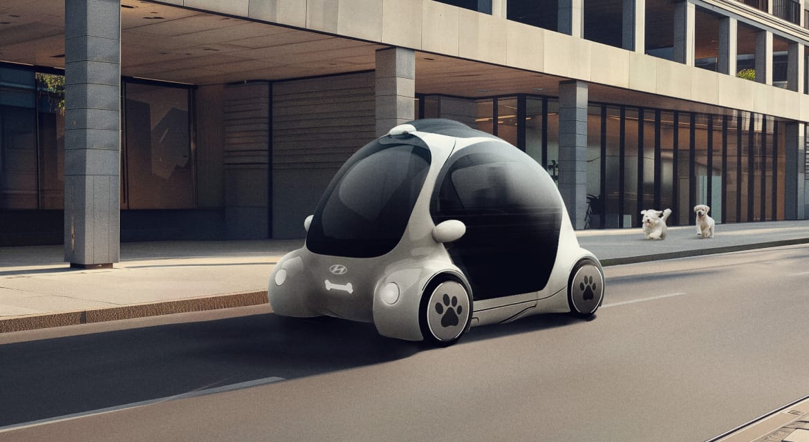 Hyundai’s ‘Dogbility’ concept highlights innovative features for imagined canine mobility and underscores Hyundai Motor’s vision of universal mobility