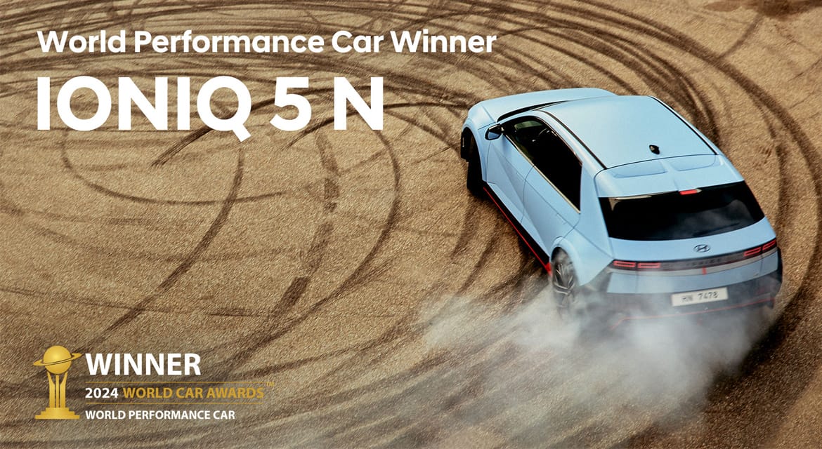 Hyundai IONIQ 5 N as World Performance Car (2024)