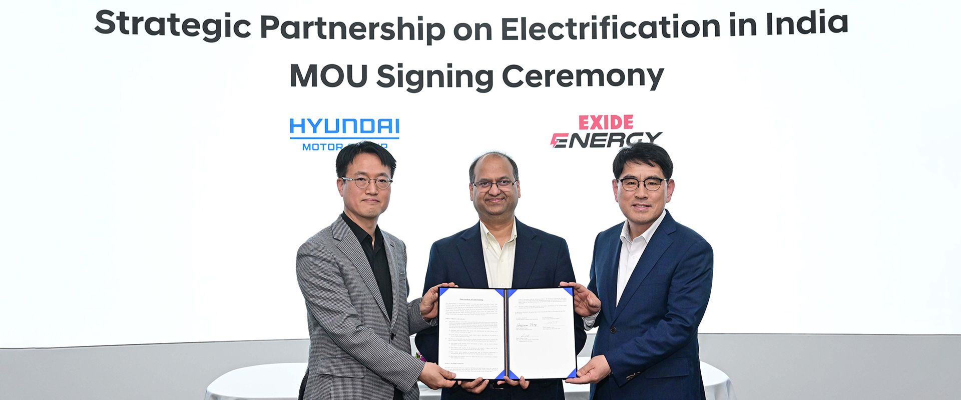 Hyundai Motor and Kia Forge Strategic Partnership with Exide Energy for Electric Vehicle Battery Localization in India