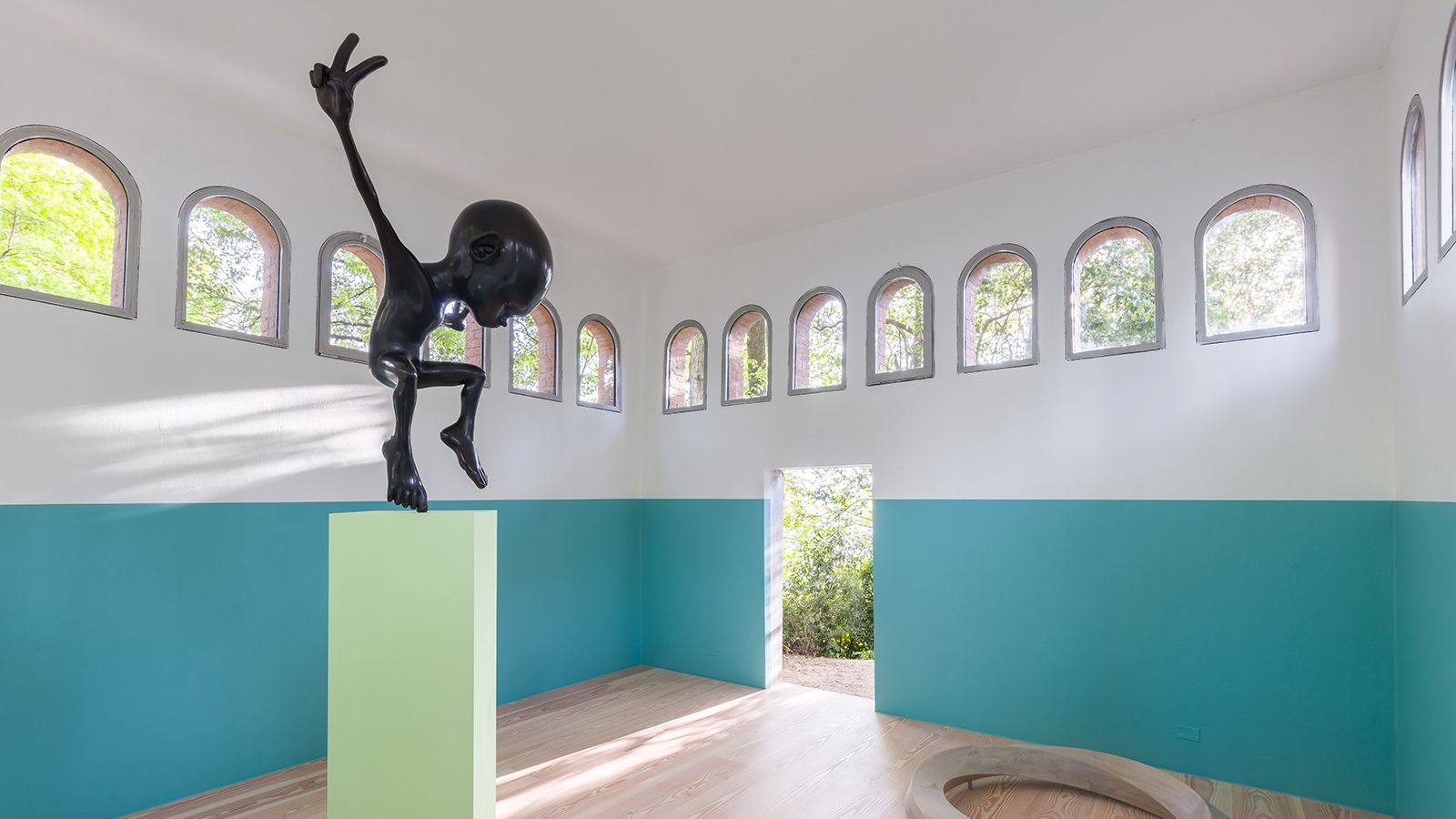 MK02_KOO JEONG A - ODORAMA CITIES, Korean Pavilion 2024, La Biennale di Venezia, Installation view, Court