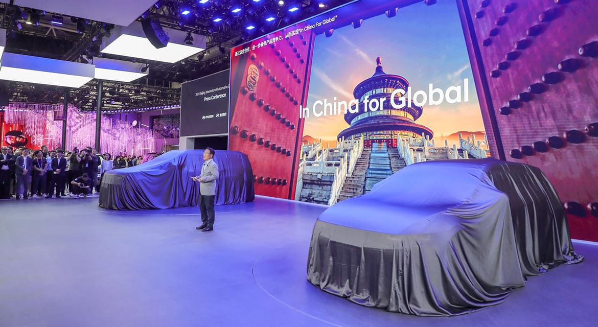 On-site photo of Hyundai press conference