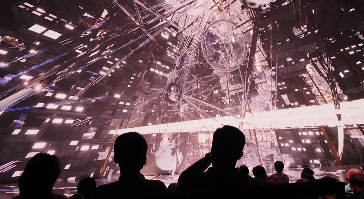 Immersive Screening of the 5th VH AWARD, provided by Ars Electronica