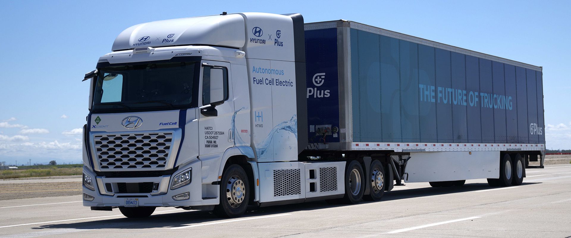 Hyundai Motor and Plus Announce Collaboration to Demonstrate First Level 4 Autonomous Fuel Cell Electric Truck in the U.S.