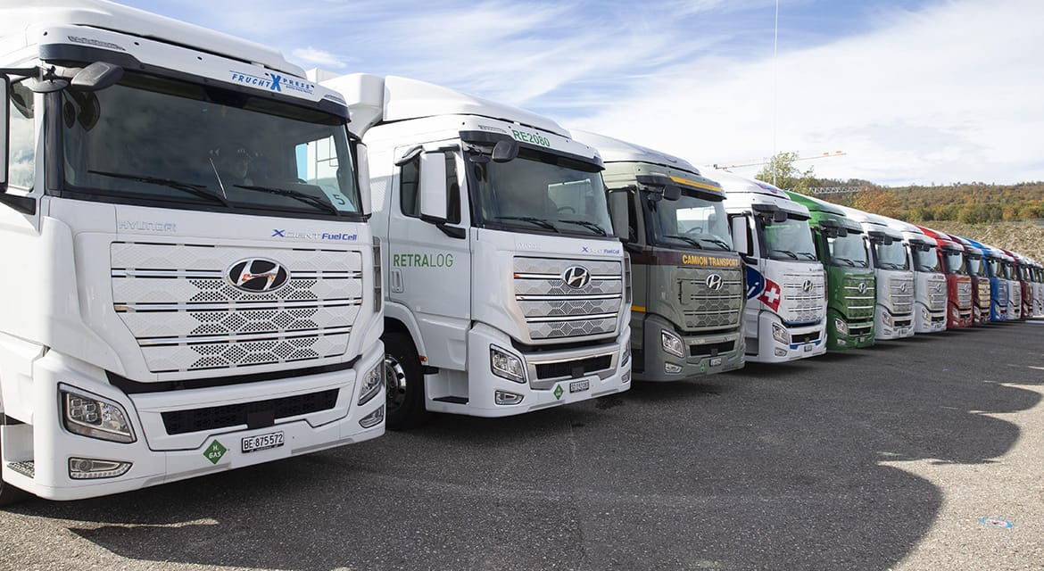 Hyundai Motor’s XCIENT Fuel Cell Trucks Achieve Record of 10 Million km Total Driving Distance in Switzerland
