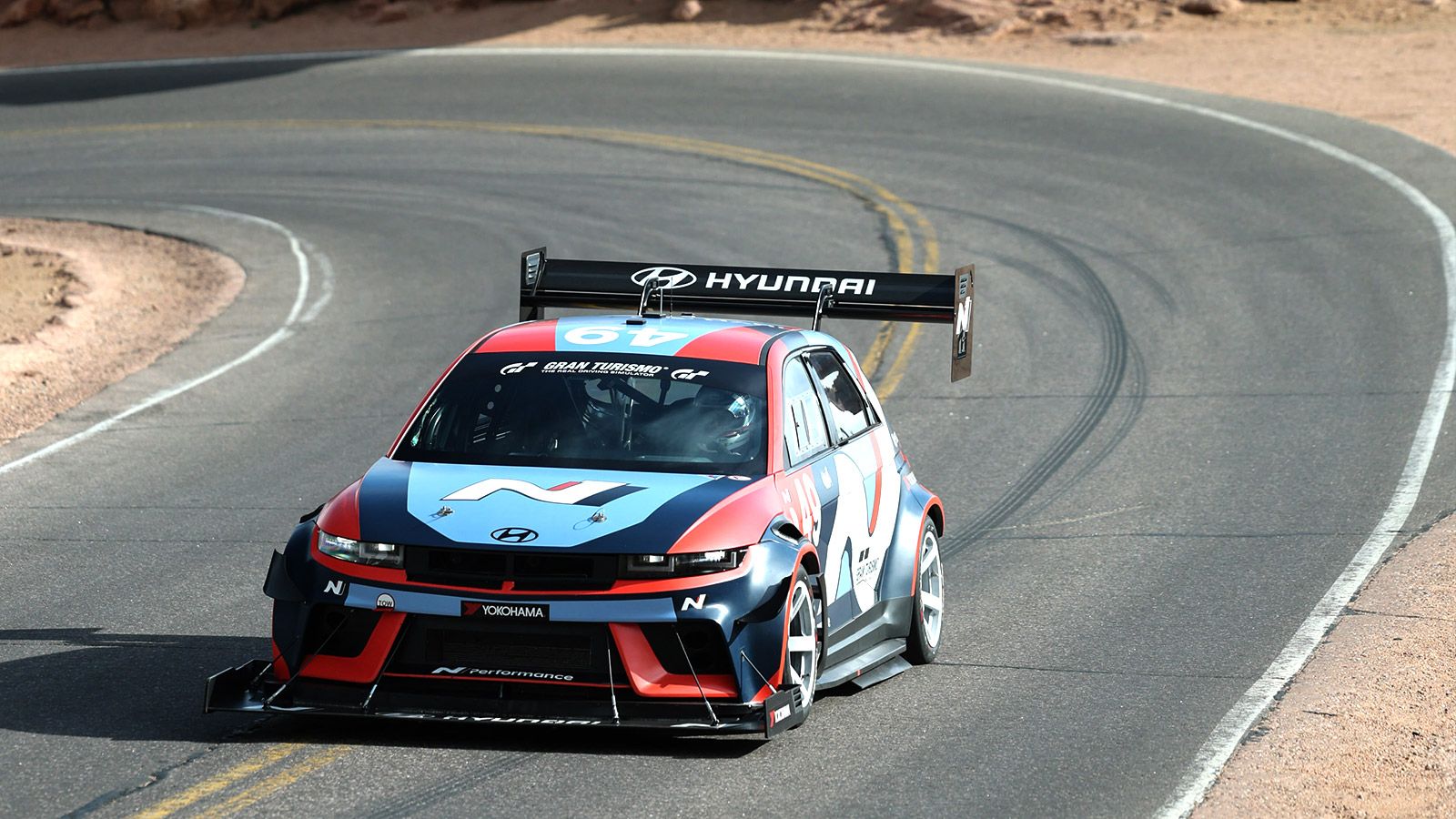 Hyundai Motor’s IONIQ 5 N Sets Benchmark for Crossover EVs at Pikes Peak International Hill Climb