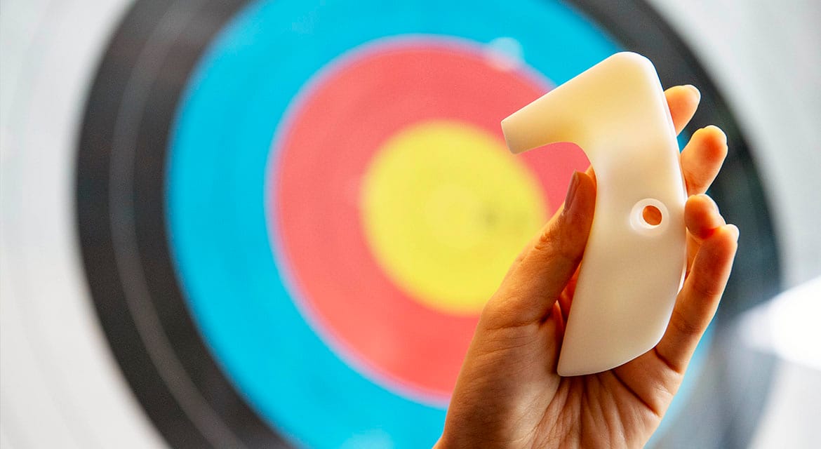 Customize 3D-printed bow grips