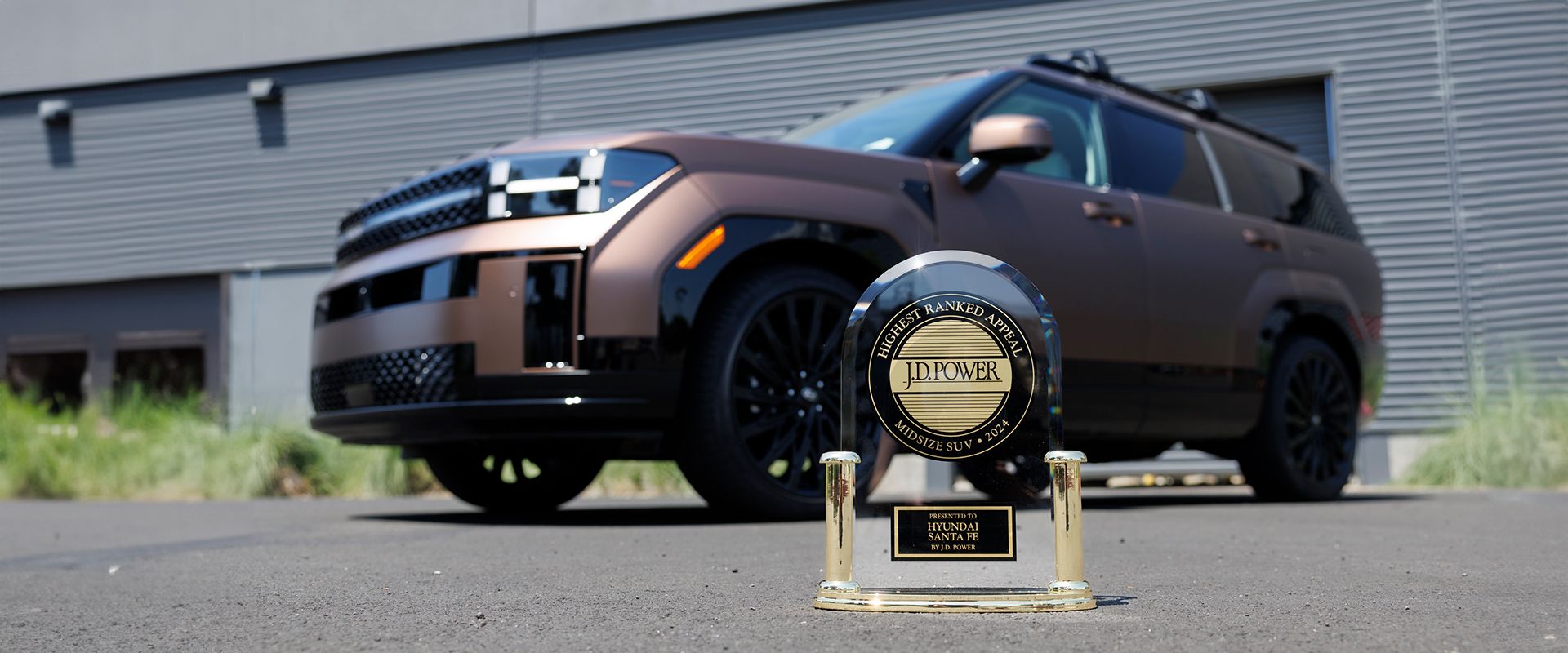 Hyundai SANTA FE Named Top Midsize SUV in J.D. Power 2024 U.S. APEAL Study