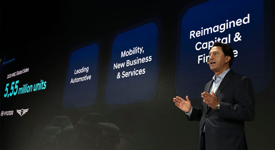 Hyundai Motor targets 5.55 million annual global sales by 2030, up 30% from 2023, aiming to sell 2 million EVs per year globally by 2030