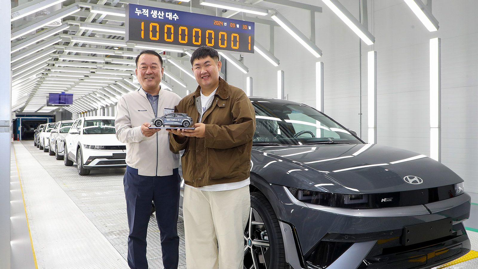 Hyundai Achieves 100 Million Production Milestone