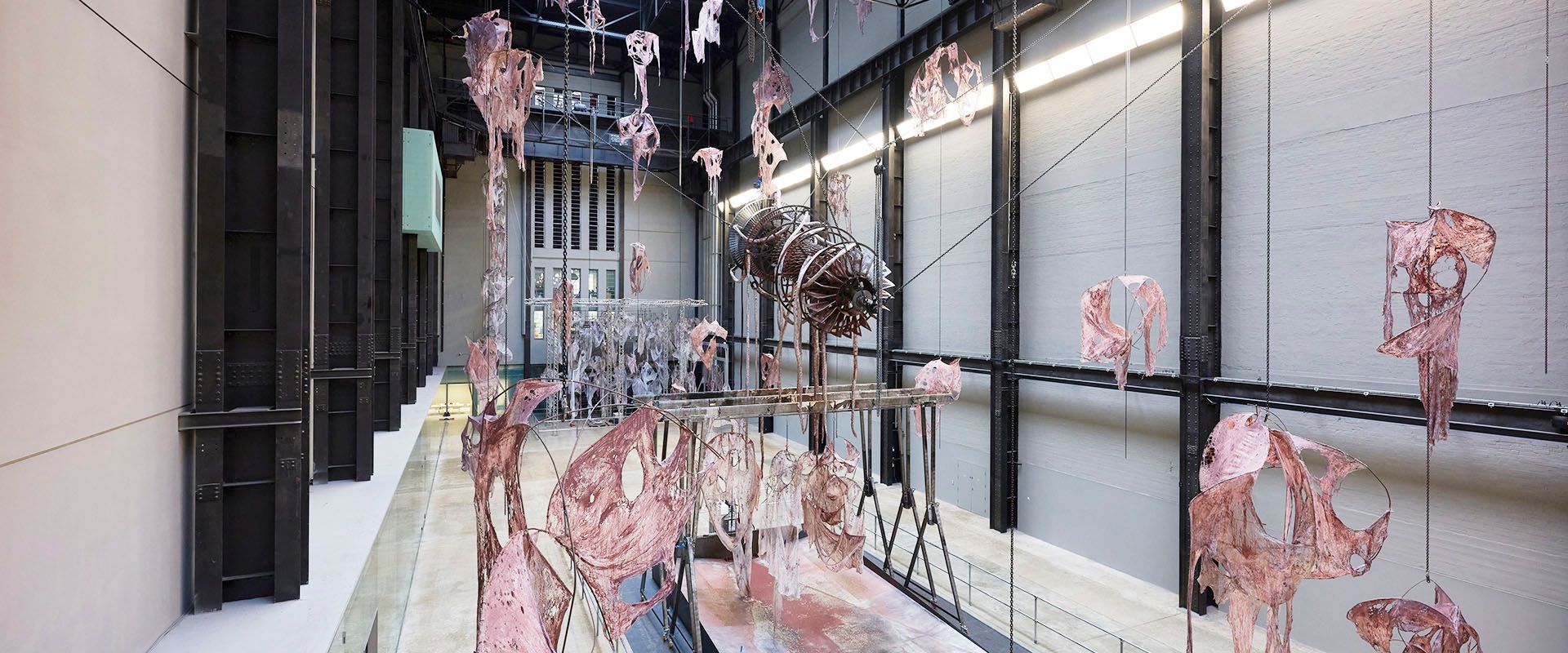 Hyundai Commission: Mire Lee: Open Wound, Installation View. Photo © Tate (Ben Fisher Photography) 