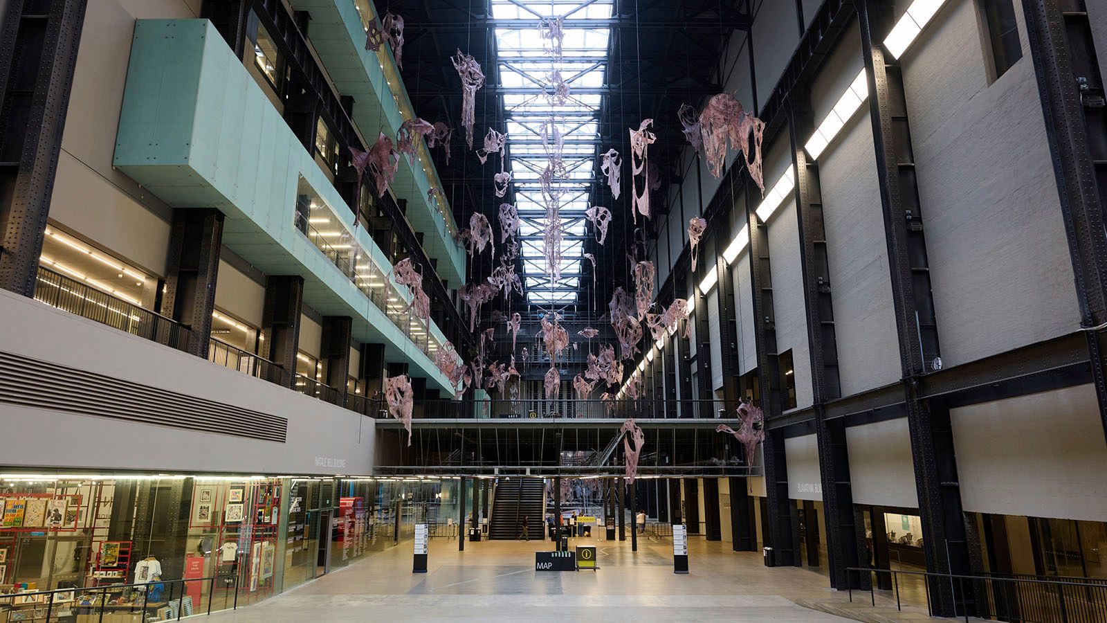 Hyundai Commission: Mire Lee: Open Wound, Installation View. Photo © Tate (Ben Fisher Photography) 