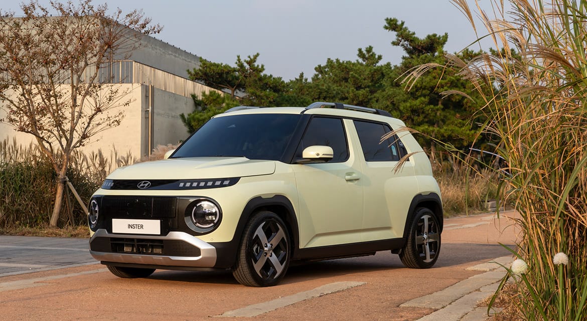 Hyundai Motor Company’s new INSTER A-segment sub-compact EV offers distinctive design, superior driving range and cutting-edge technology