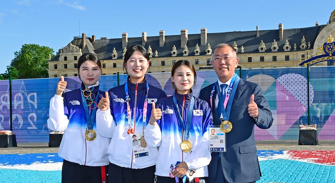 HMG Executive Chair Euisun Chung Elected as the Korean Archery Association