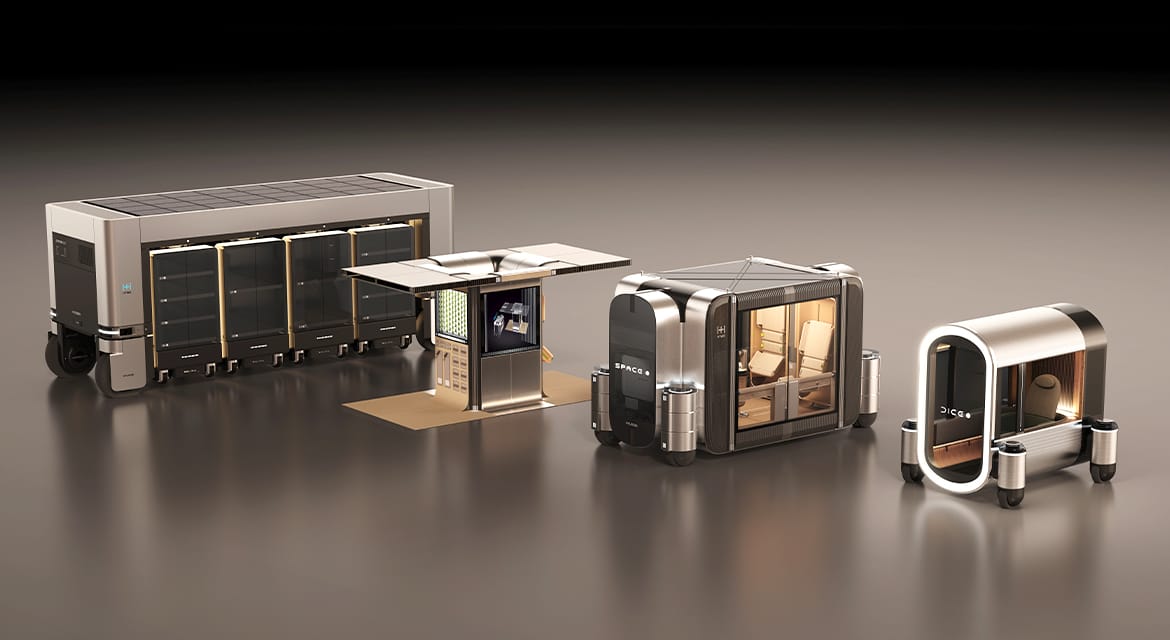 DICE (Digital Curated Experience), SPACE (Spatial Curated Experience), and CITY POD
