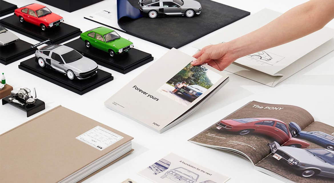 Heritage ‘PONY’ Exhibition Branding