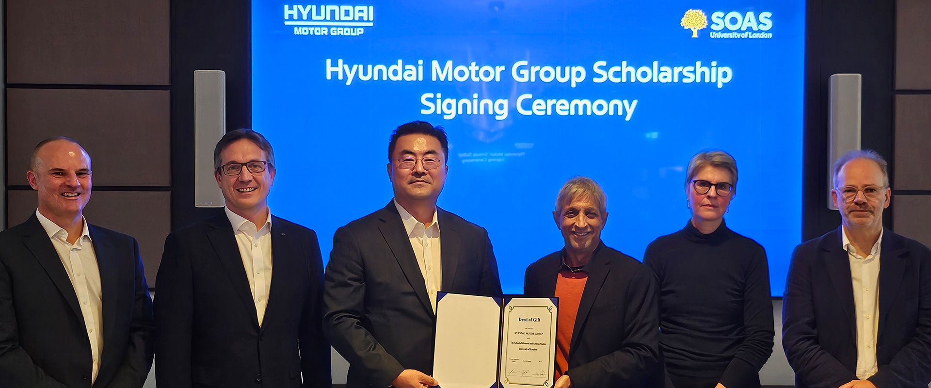 Hyundai Motor Group Partners with SOAS University of London to Nurture African Talent through New Scholarship Agreement 