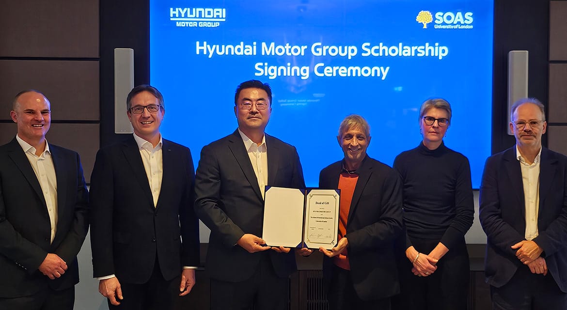 Hyundai Motor Group Scholarship’ signing ceremony