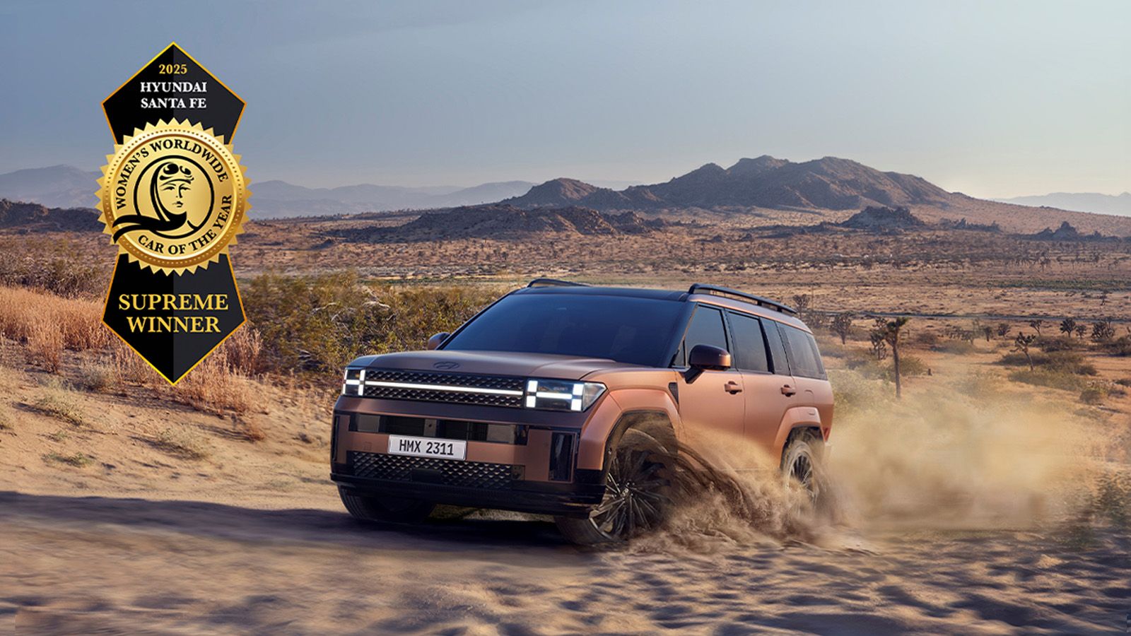 Hyundai SANTA FE Named ‘Supreme Winner’ at 2025 Women’s Worldwide Car of the Year Awards