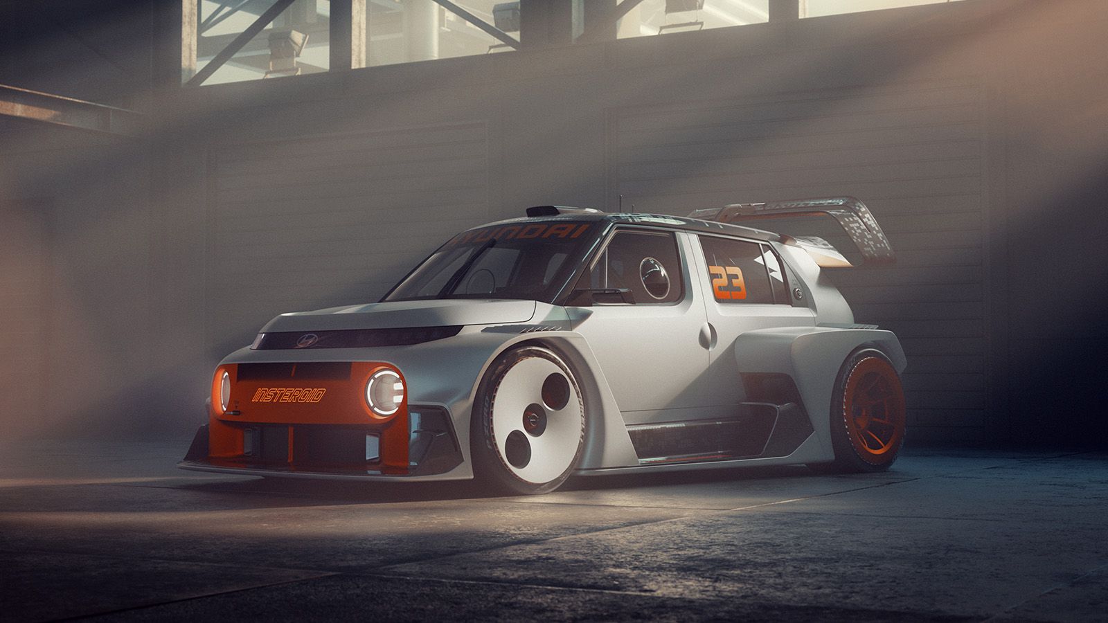 INSTEROID, A Sporty Gaming-Inspired EV Design Fantasy