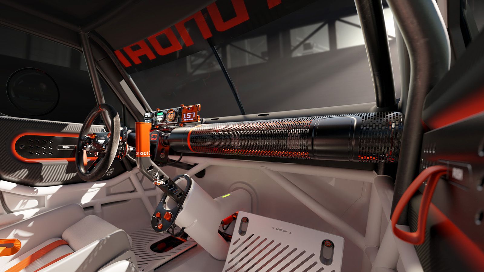 INSTEROID, A Sporty Gaming-Inspired EV Design Fantasy