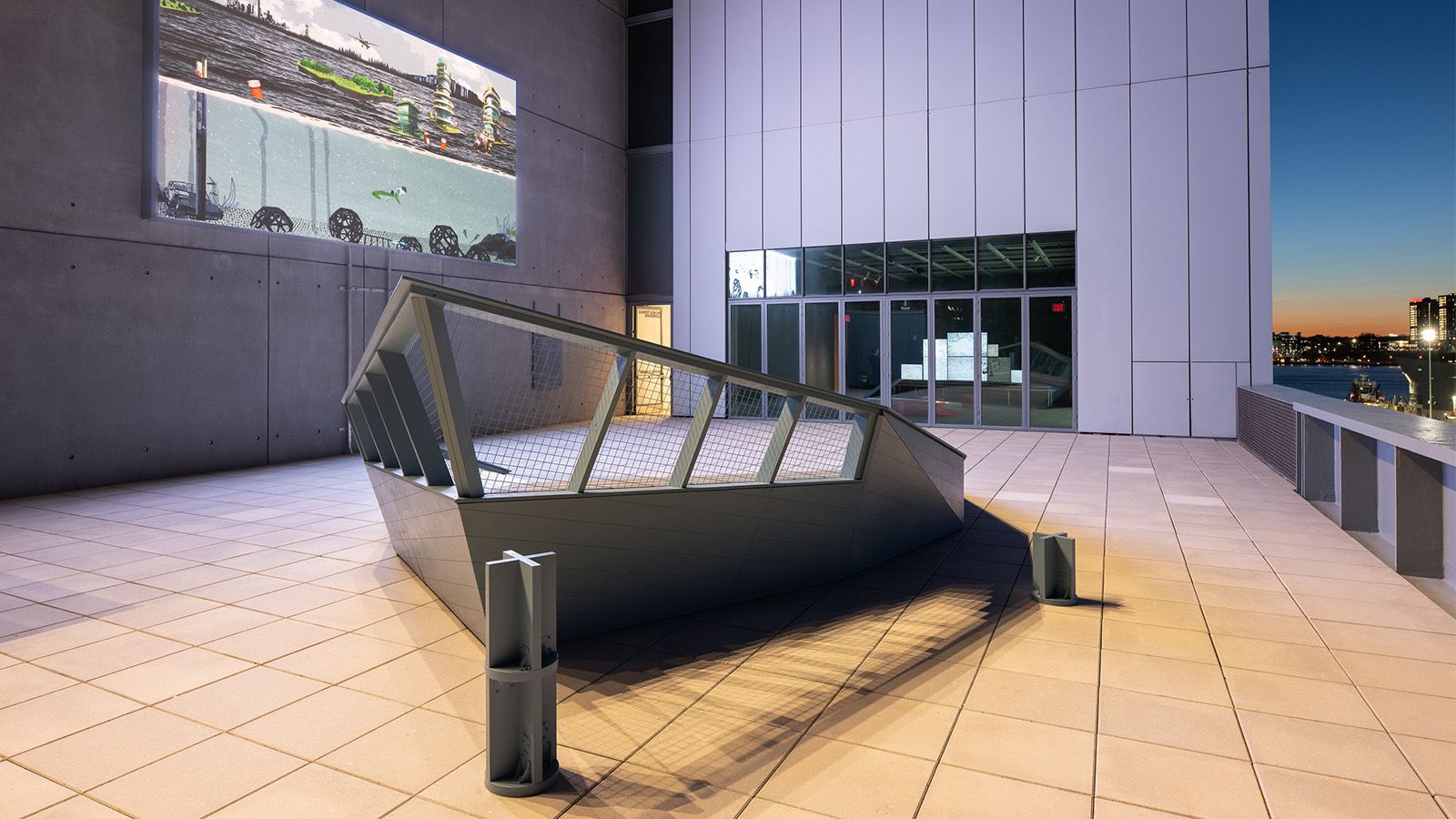 Hyundai Terrace Commission: Marina Zurkow: The River is a Circle, 2025. Photo: Filip Wolak