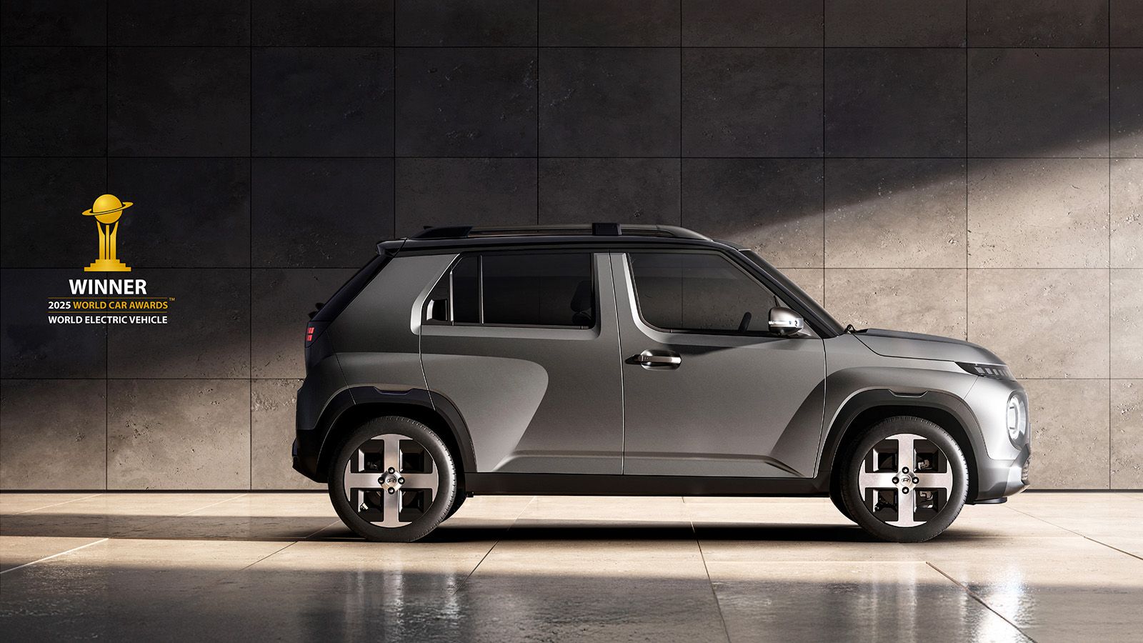 Hyundai INSTER Hailed as 2025 World Electric Vehicle