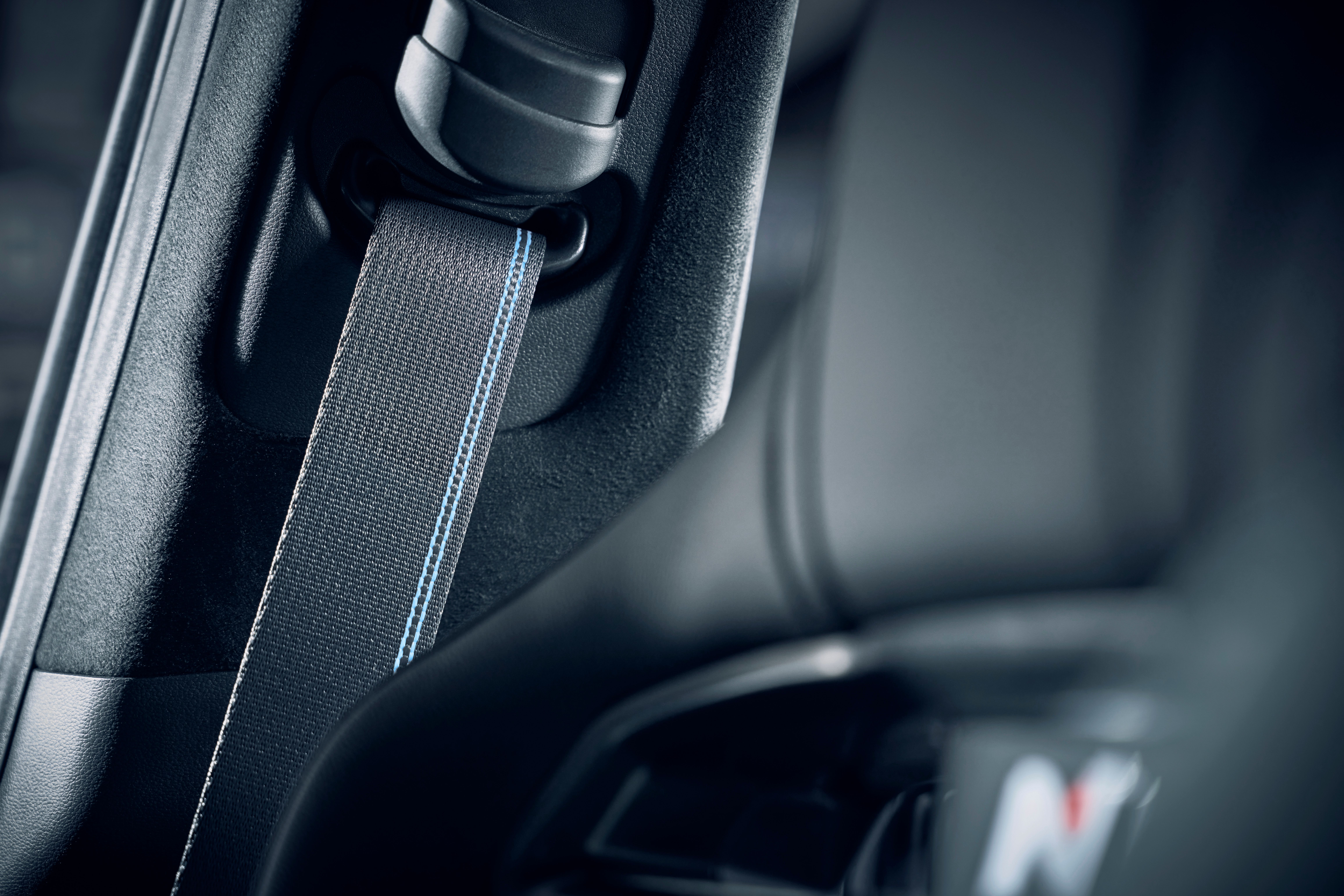 Official technical-detail image showing the hardware layer beneath the IONIQ 6 N’s software-led control strategy.
