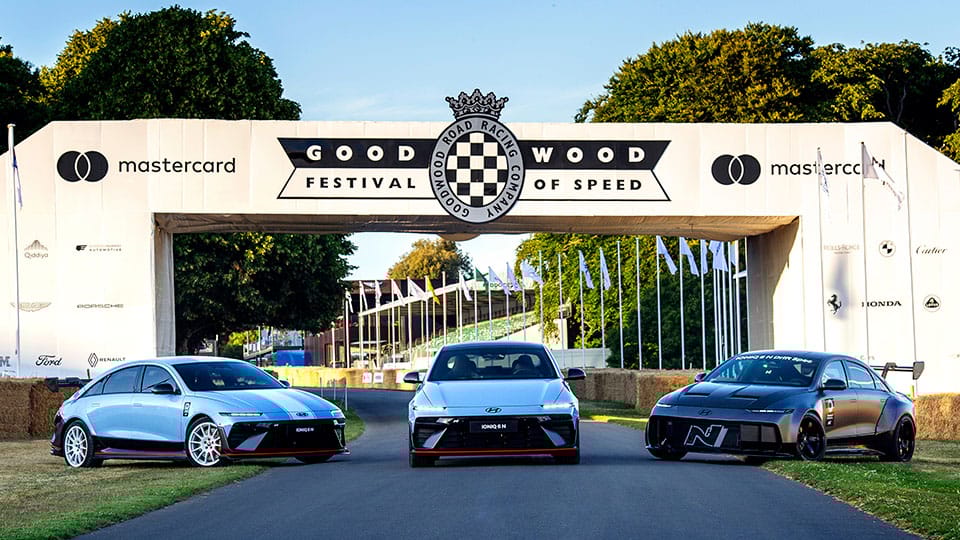Hyundai Motor IONIQ 6 N Debuts at Goodwood Festival of Speed, Setting New Benchmark for High-Performance Evs