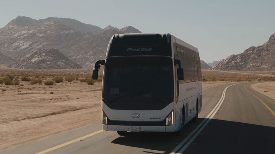 Hyundai Motor Group Pioneers Hydrogen Mobility in NEOM to Drive Sustainable Transport