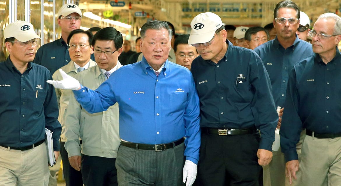 Hyundai Motor Group Honorary Chairman 