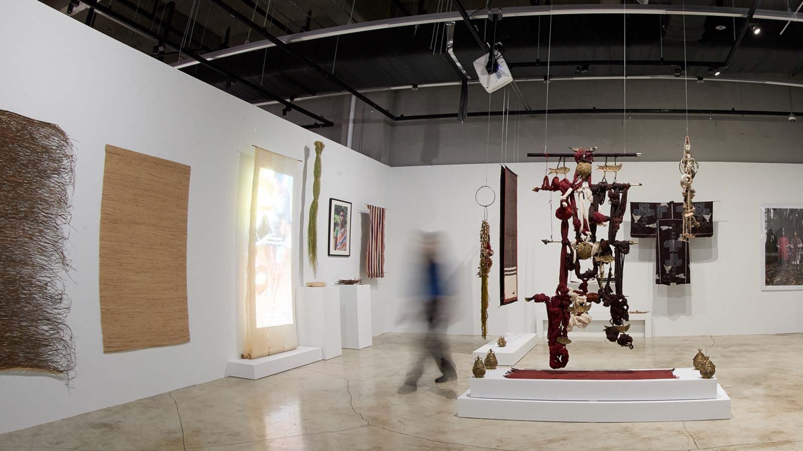 Boito, Mohenjodaro Textile, 2025, installation view in Hyundai Translocal Series: Entangled and Woven, Cheongju Craft Biennale 2025