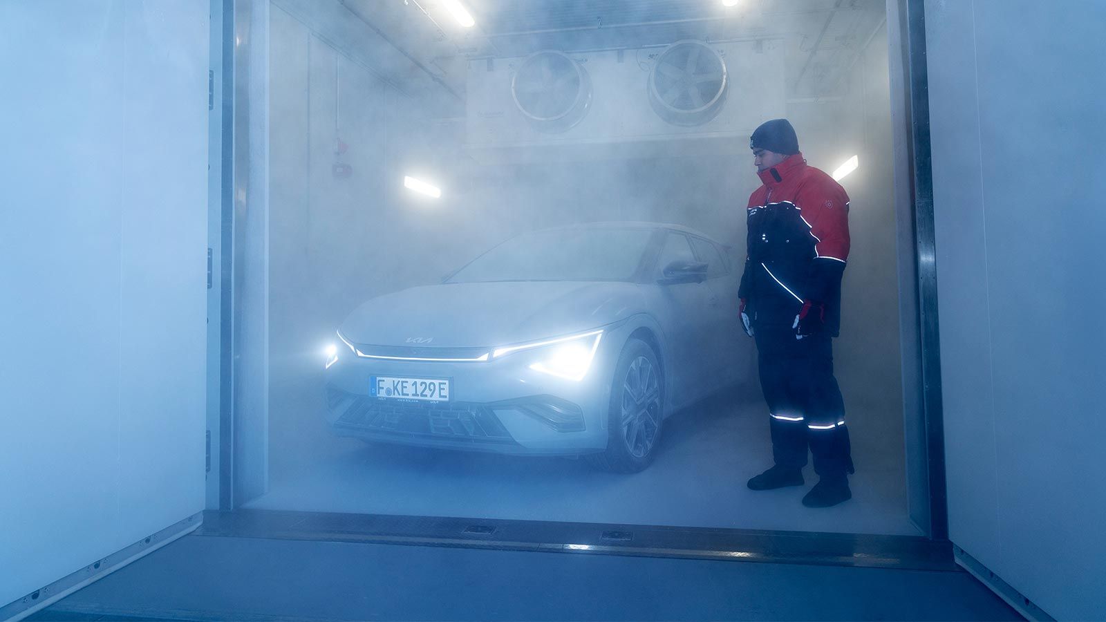 Charging Lab Climate Chamber