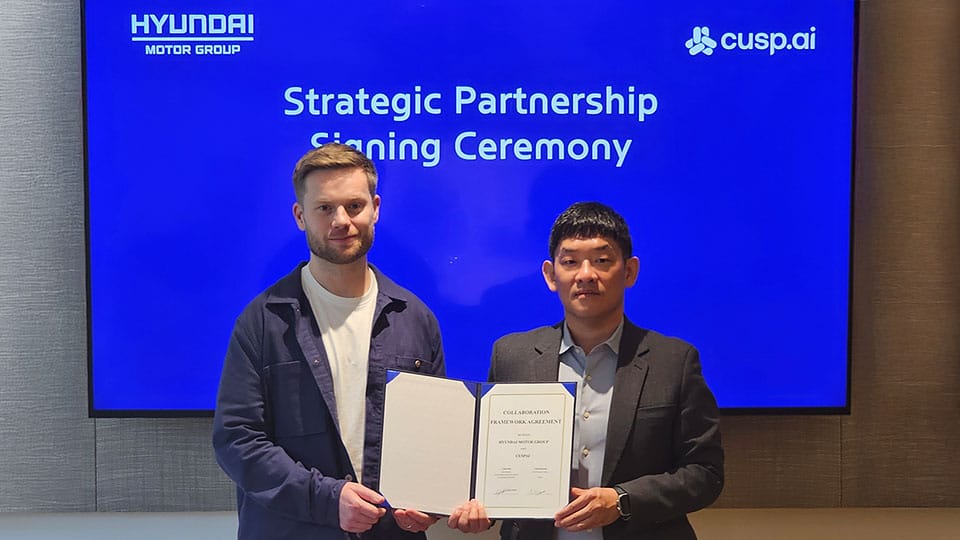 Hyundai Motor Group and CuspAI Partner to Accelerate Material Innovation Using AI 