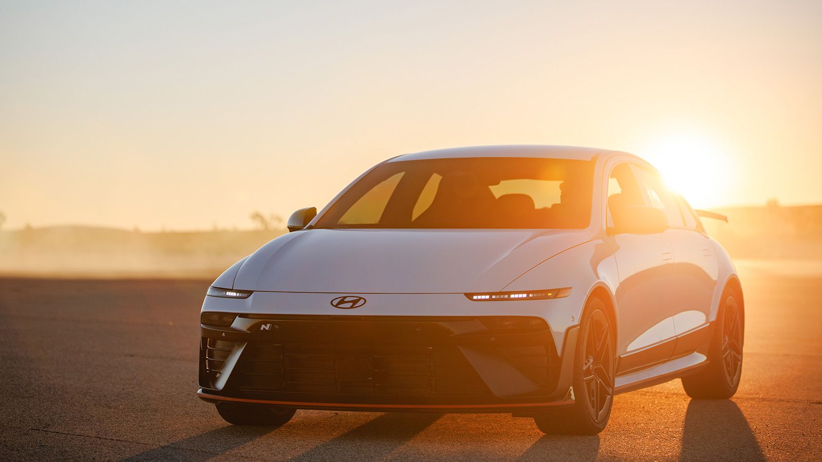 Hyundai’s IONIQ 6 N high-performance EV made its North American debut at AutoMobility LA