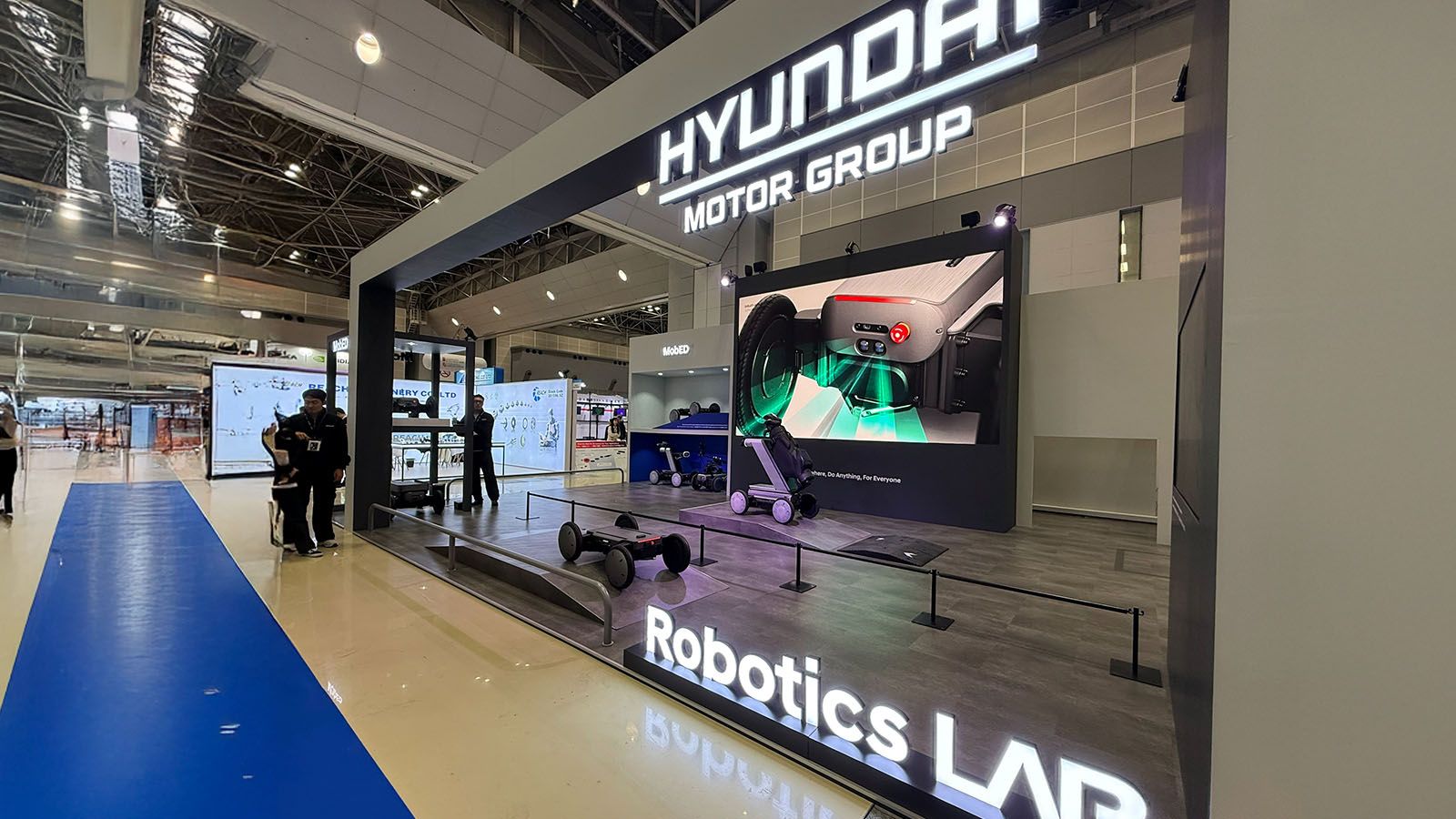 Hyundai Motor Group booth at iREX 2025