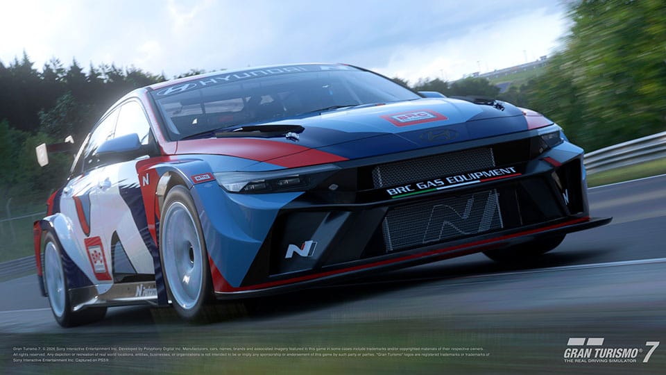 Hyundai Motor Debuts ELANTRA N TCR in Gran Turismo 7, Expanding Its Presence in e-Motorsport
