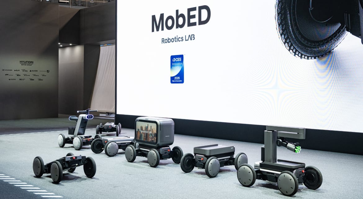 Commercialized model of the next-generation mobility robot platform MobED