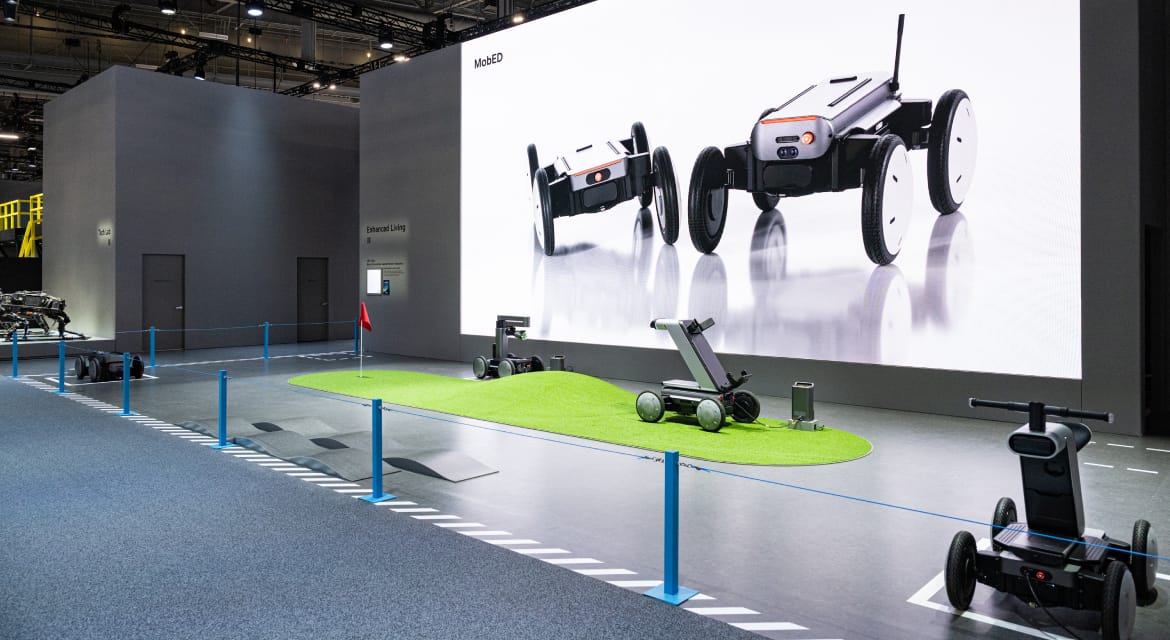 Commercialized model of the next-generation mobility robot platform MobED