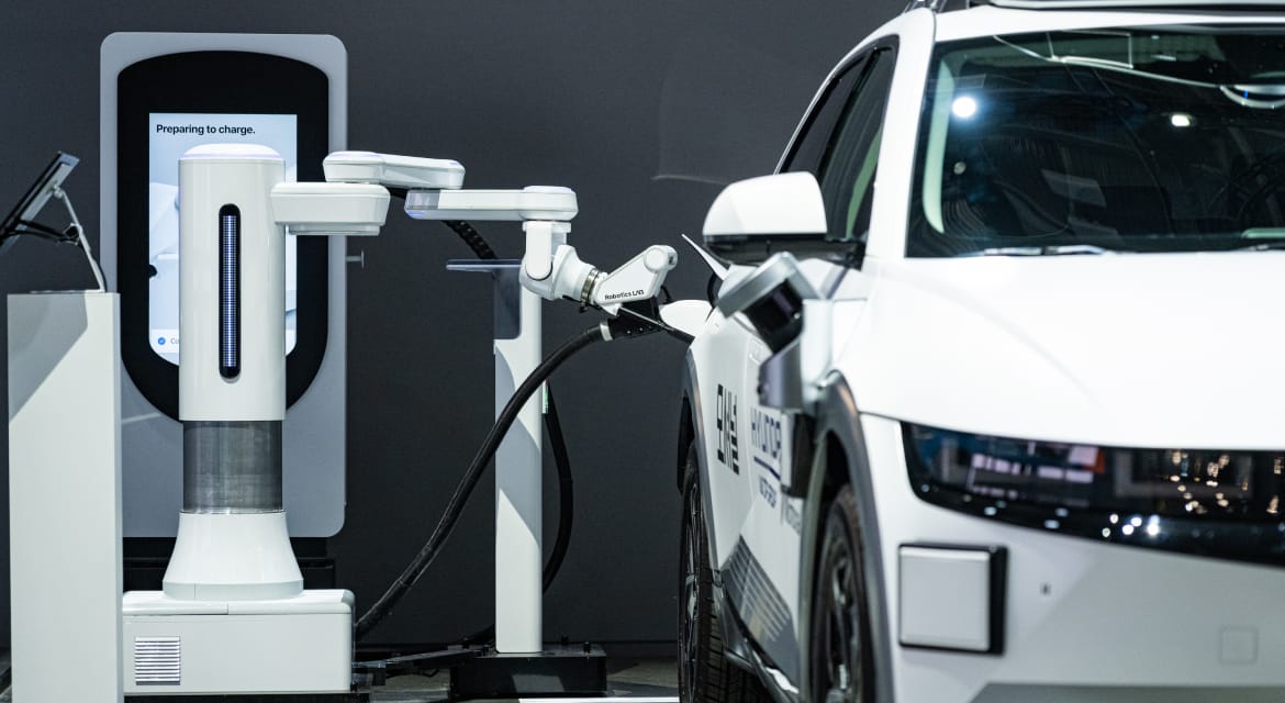Hyundai Motor Group's Automatic Charging Robot (ACR)