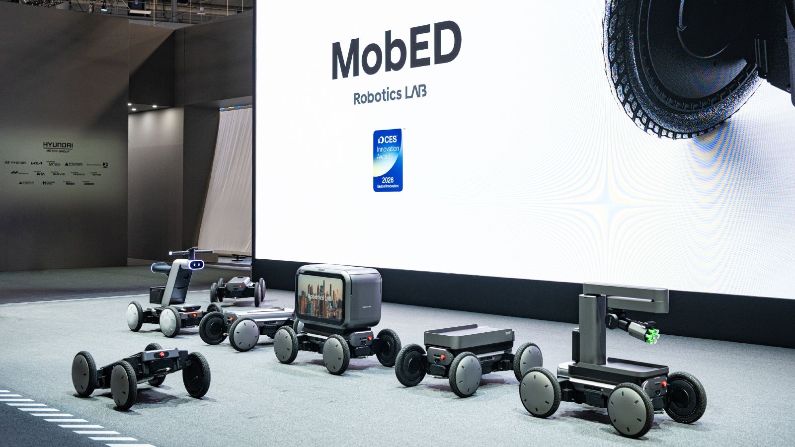 Commercialized model of the next-generation mobility robot platform MobED