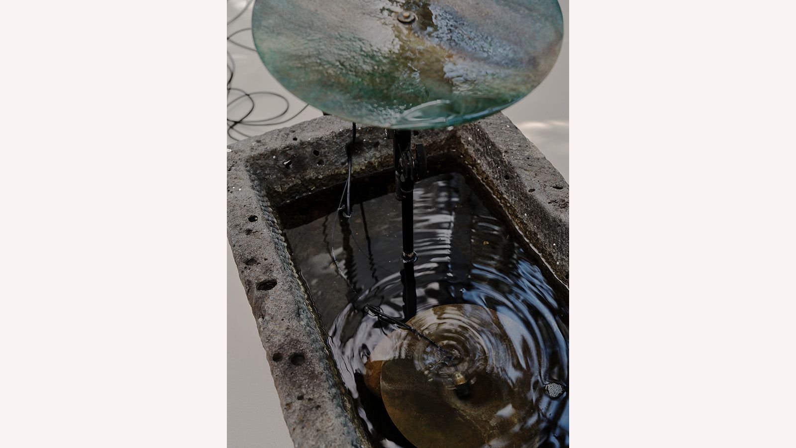 Tarek Atoui, The Drift, 2023-4. IAC Villeurbanne. Photo © Thomas Lannes.