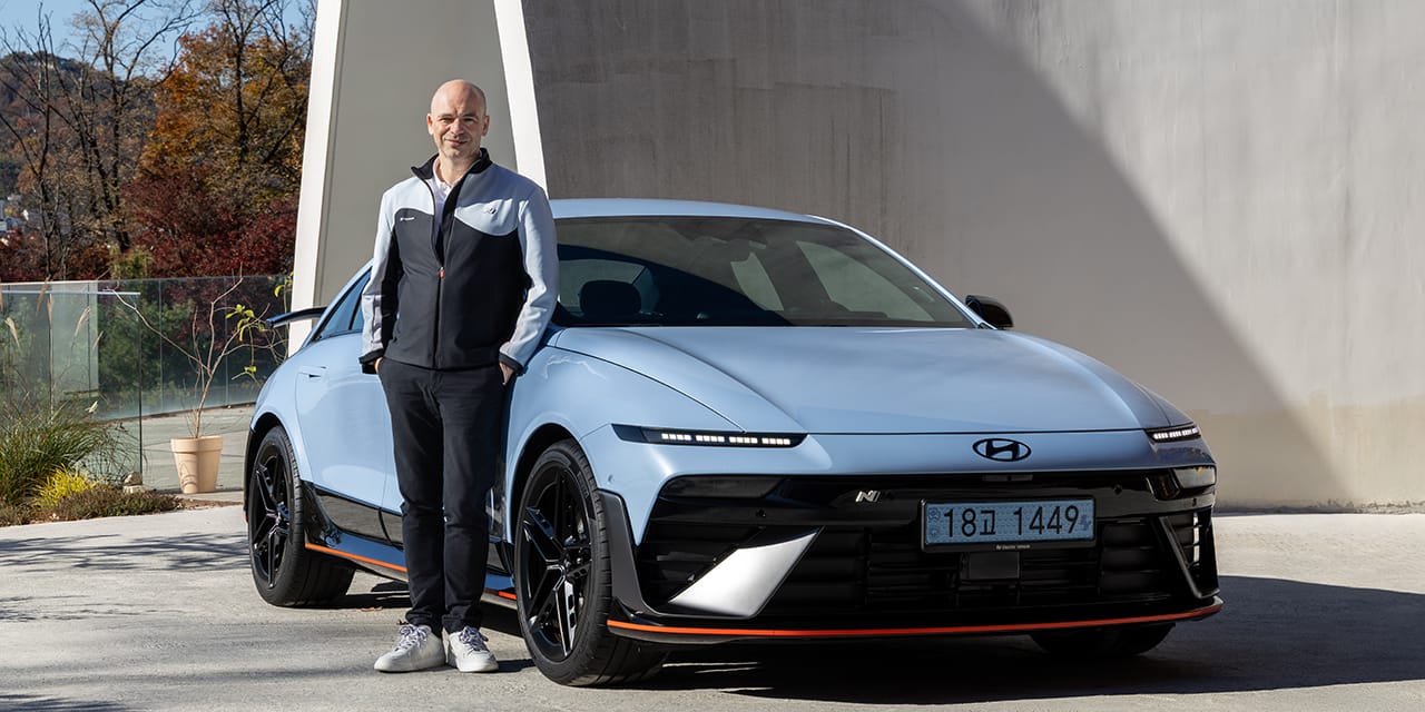 On the mountain roads above Seoul, Manfred Harrer, President and Head of Hyundai Motor Group's R&D division, explains why real progress begins behind the wheel 