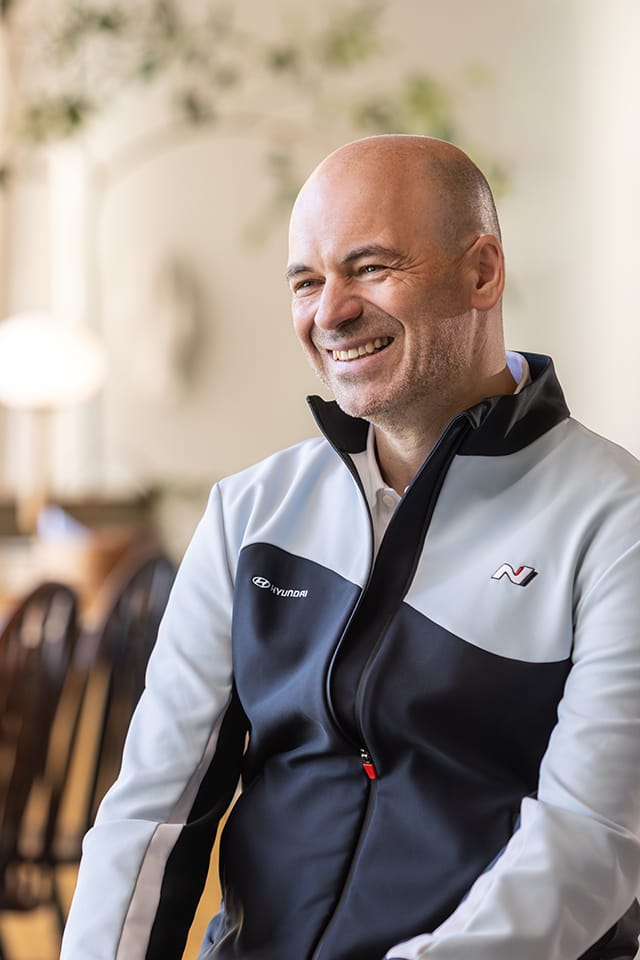 Manfred Harrer, President and Head of Hyundai Motor Group's R&D division