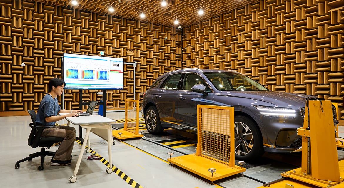 Ultra-quiet EV powertrains mean refinement is an even bigger focus for Hyundai