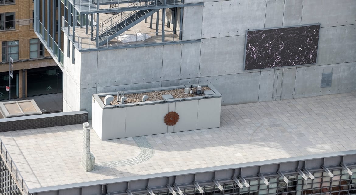 Hyundai Terrace Commission: Kelly Akashi, 2026. Photo: Timothy Schenck.