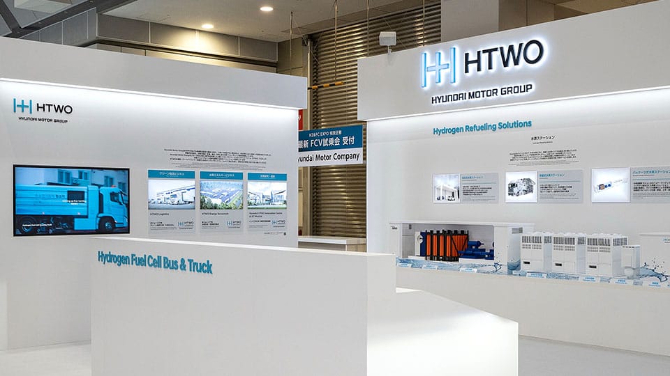 Hyundai Motor Group’s HTWO Hydrogen Brand Debuts in Japan at H2&FC EXPO