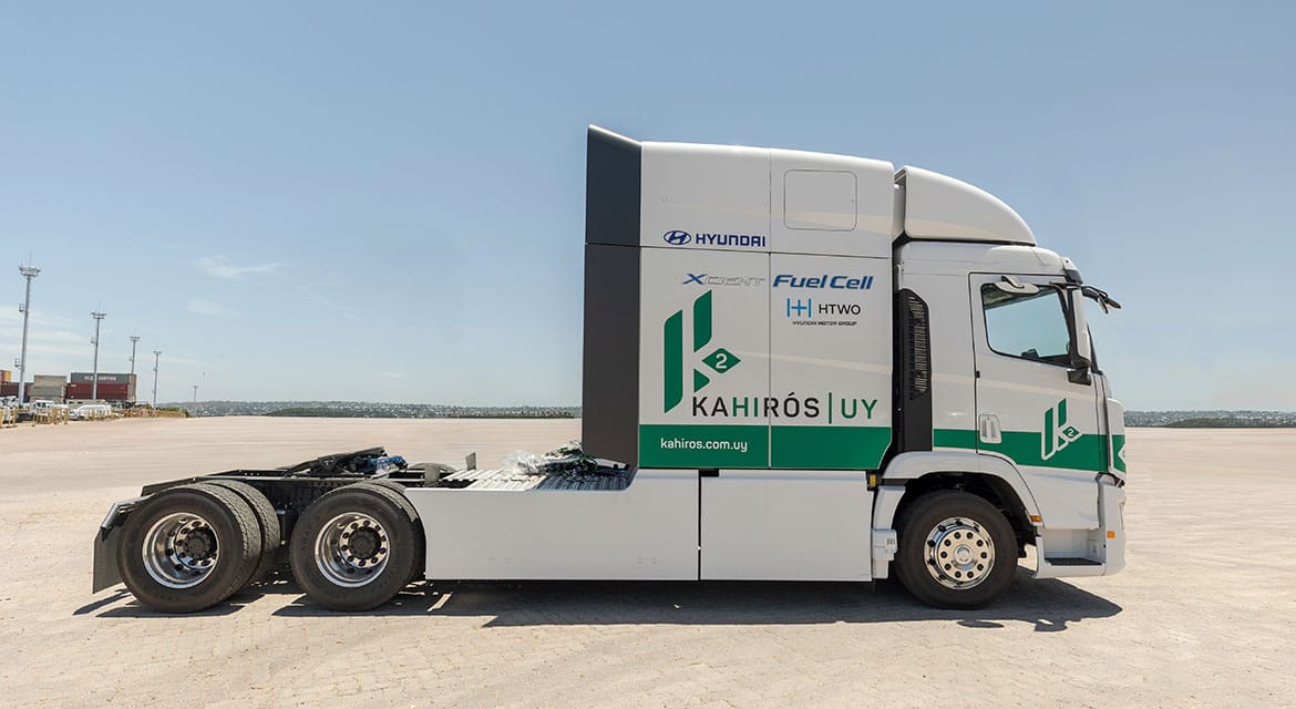 Hyundai Motor Introduces XCIENT Fuel Cell Truck Fleet in South America to Drive Zero Tailpipe Emissions Logistics in Uruguay