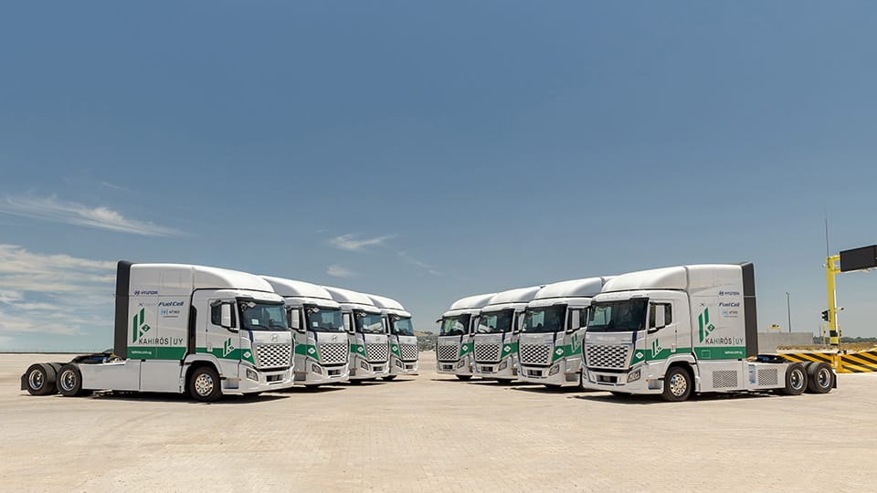 Hyundai Motor Introduces XCIENT Fuel Cell Truck Fleet in South America to Drive Zero Tailpipe Emissions Logistics in Uruguay