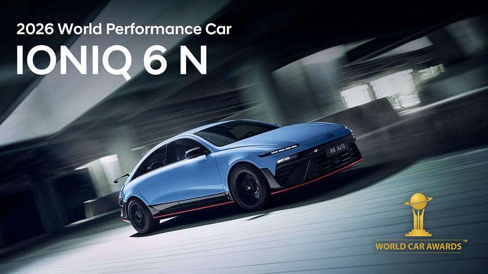 Hyundai IONIQ 6 N Crowned 2026 World Performance Car