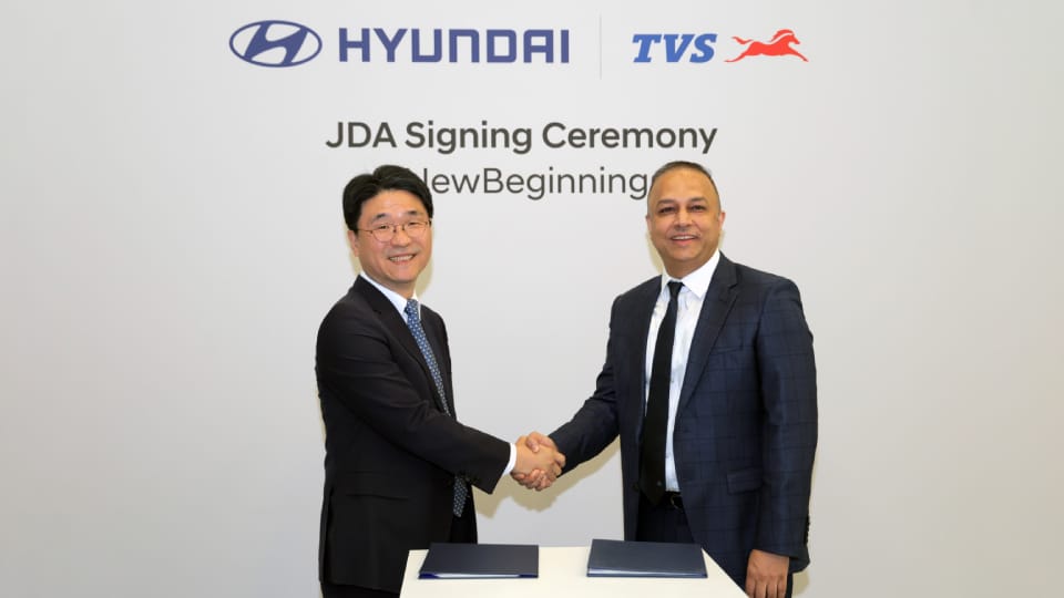 Hyundai Motor and TVS Motor Formalize Partnership to Drive Electric Three-Wheeler Commercialization in India